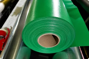 One side PVC coated fabric roll