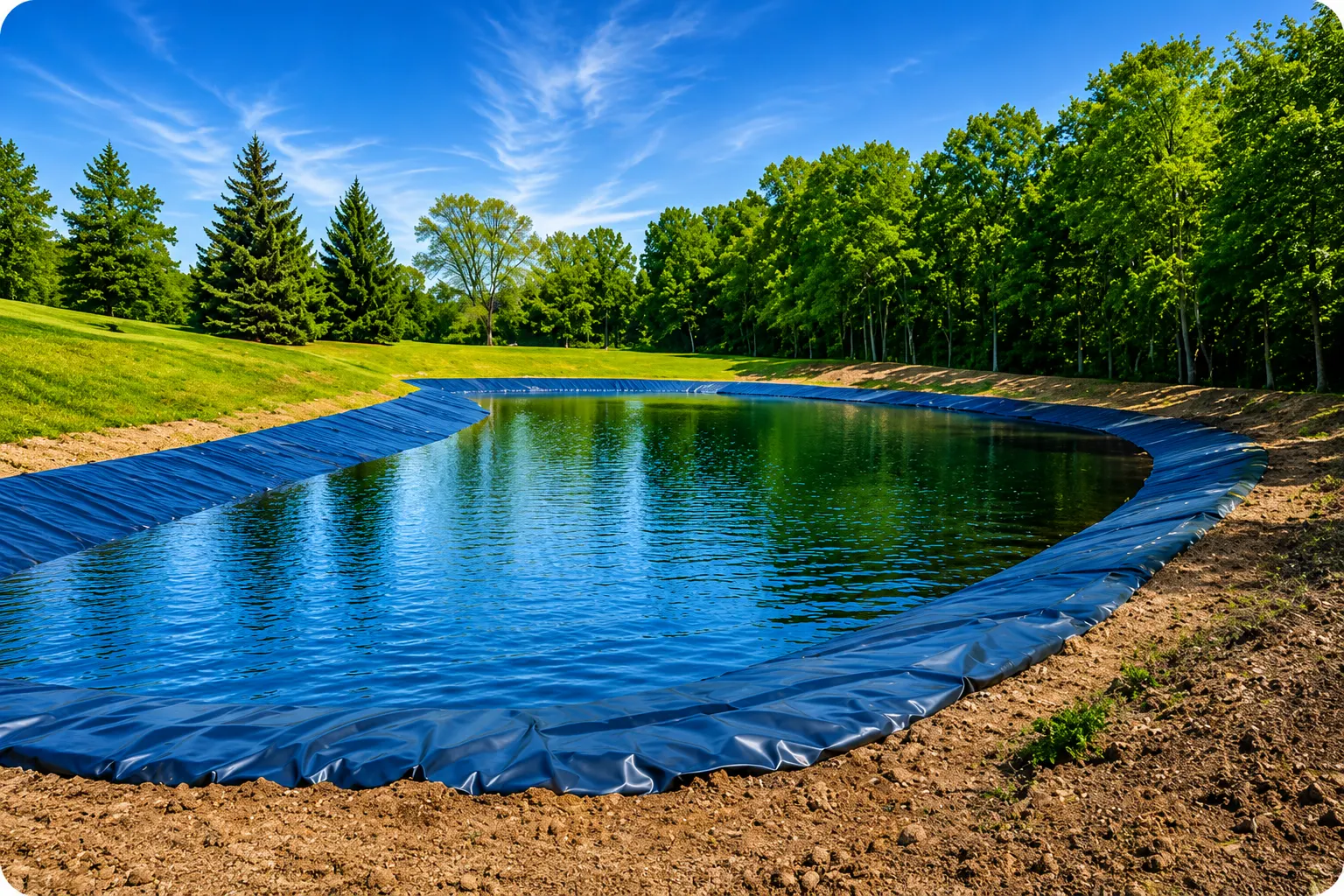 Waterproof PVC pond liner