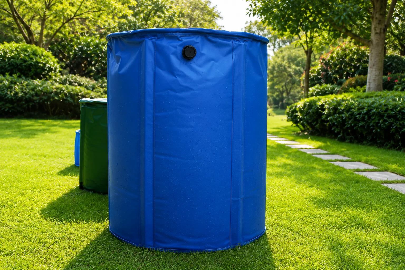 Flexible PVC water storage tank