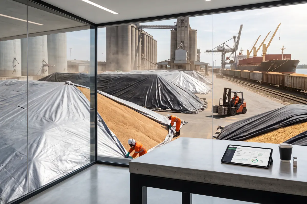 Why Fumigation Covers Are Essential for Safe Grain Storage and Export